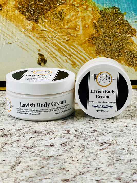 Violet Saffron - Lavish Body Cream