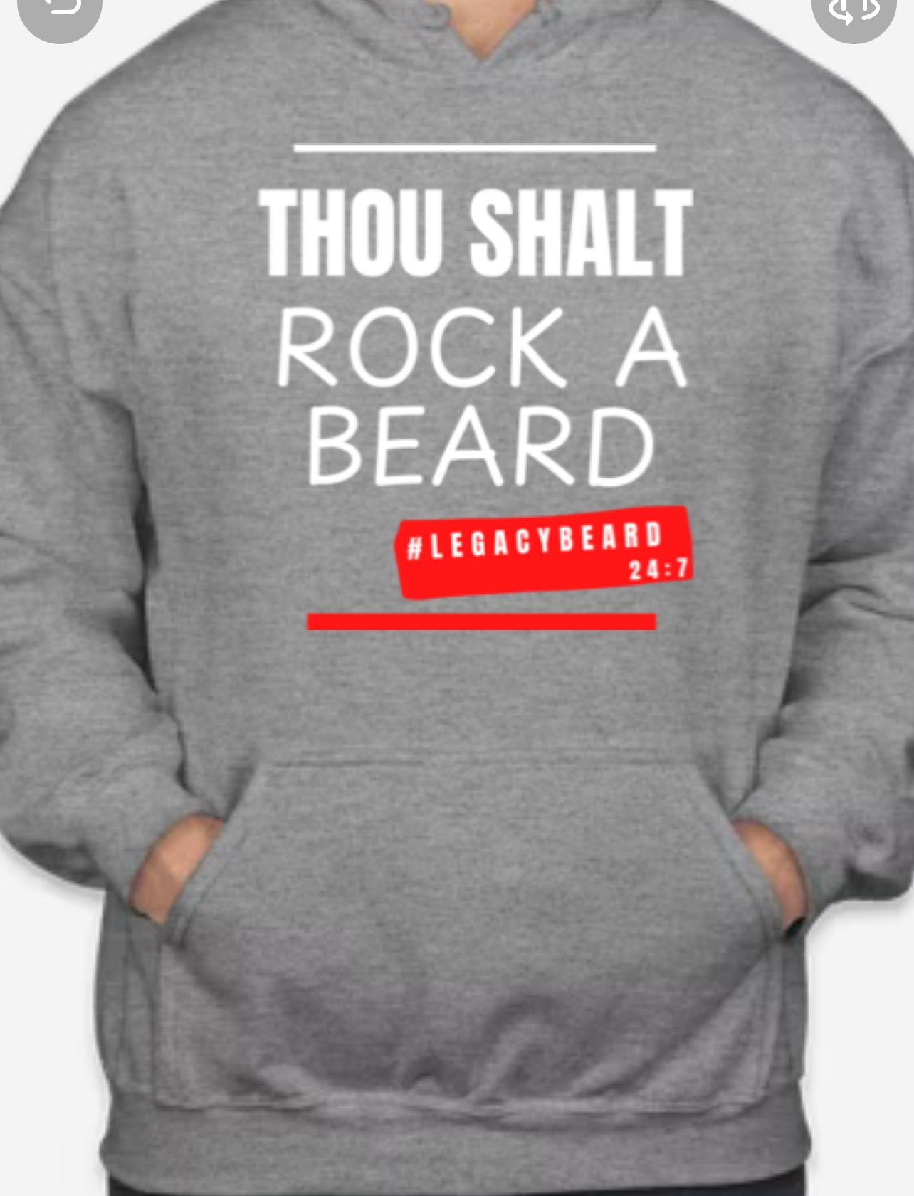 Rock A Beard Hoodie