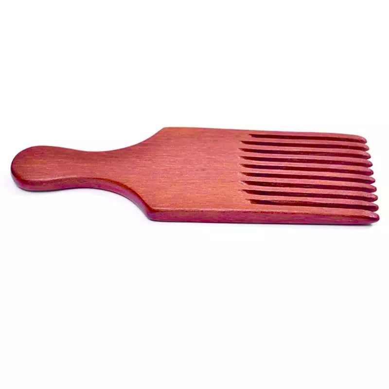 Durable and quality material: Detangling picks are made of solid and quality wooden material.