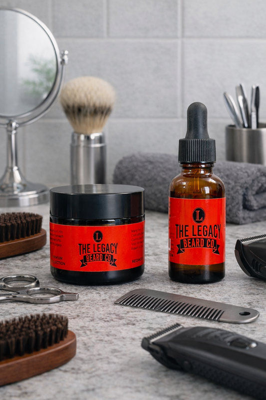 Beard Butter & Oil Bundle (Premium Collection)