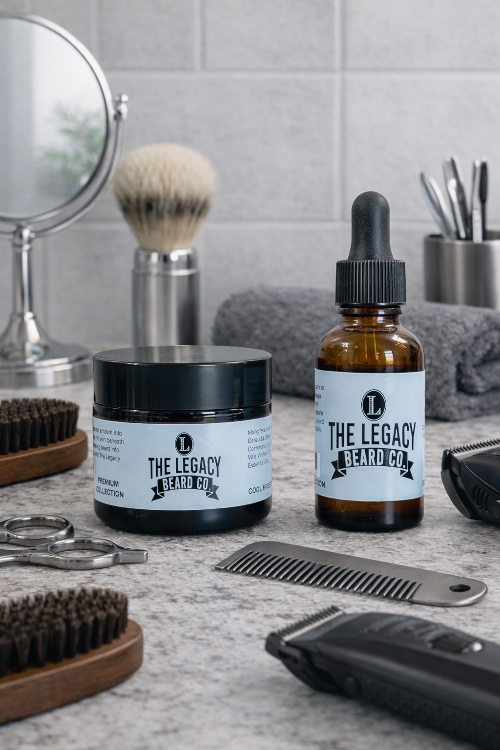 Beard Butter & Oil Bundle (Premium Collection)